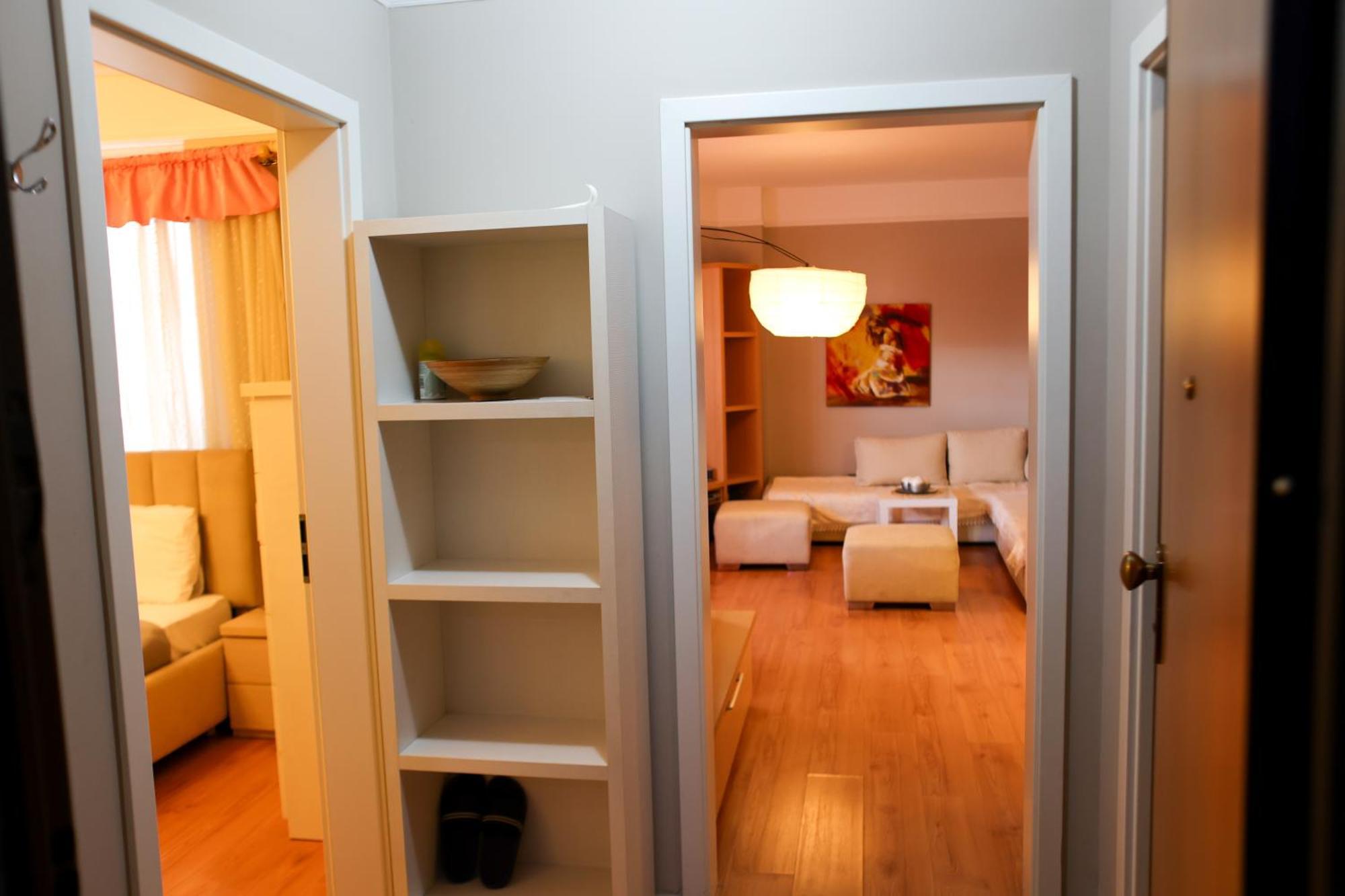 Cherry Apartment Tirana Bagian luar foto